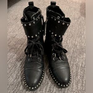 Sam Edelman Black studded Boots